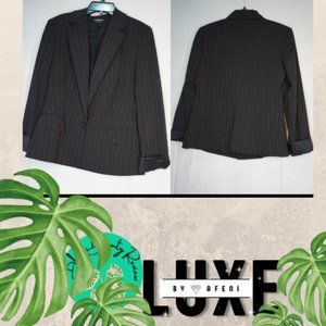 EXPRESS PINSTRIPE SUIT JACKET Blazer